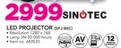 Sinotec LED Projector SPJ-86C