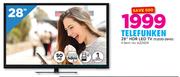Telefunken 28" HDR LED TV TLEDD-28HD