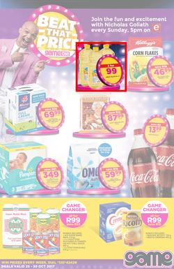 Game KZN : Beat That Price (25 Oct - 30 Oct 2017), page 1