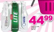 Castle Lite-6 x 340ml Per Pack
