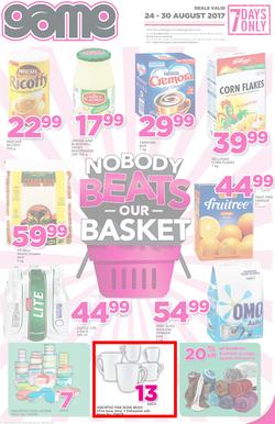 Game Zambia : Nobody Beats Our Basket (24 Aug - 30 Aug 2017), page 1