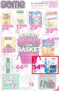 Game Zambia : Nobody Beats Our Basket (24 Aug - 30 Aug 2017), page 1