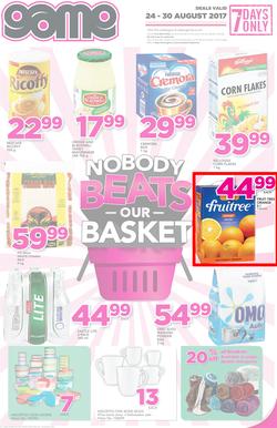 Game Zambia : Nobody Beats Our Basket (24 Aug - 30 Aug 2017), page 1