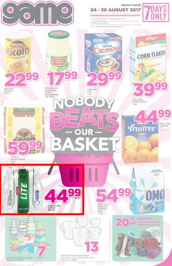 Game Zambia : Nobody Beats Our Basket (24 Aug - 30 Aug 2017), page 1