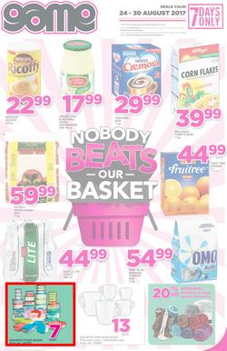 Game Zambia : Nobody Beats Our Basket (24 Aug - 30 Aug 2017), page 1