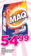 Maq Handwashing Powder Bag-3Kg