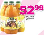 Just Mega Pack Juice-3x2Ltr
