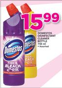 Domestos Disinfectant Cleaner Bottle-750ml Each