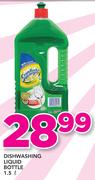 Sunlight Dishwashing Liquid Bottle-1.5Ltr