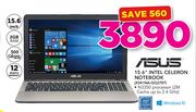 Asus 15.6" Intel Celeron Notebook X541NA-GQ278T