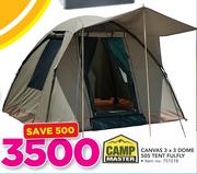 Camp Master Canvas 3X3 Dome 505 Tent Fulfly