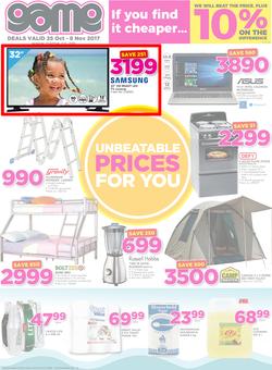Game Zambia : Unbeatable Prices For You (25 Oct - 8 Nov 2017), page 1