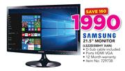 Samsung 21.5" Monitor LS22D300HY XAN