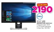 Dell 21.5" LED Monitor SE2216H