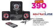 Ultra-Link 2.1 Channel USB Powered Speakers ULP-SP5W01