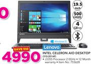 Lenovo Intel Celeron AIO Desktop 310-201AP