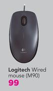 Logitech Wired Mouse M90