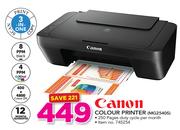 Canon 3-In-One Colour Printer MG2540S