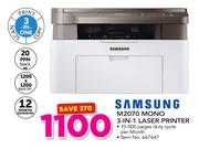 Samsung M2070 Mono 3-In-1 Laser Printer