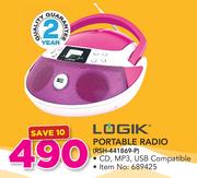 Logik Portable Radio RSH-441869-P