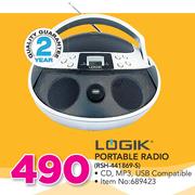 Logik Portable Radio RSH-441869-S