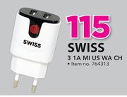 Swiss 3.1A MI US Wall Charger