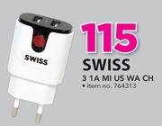 Swiss 1 1A MI US Car Charger