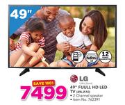 LG 49" Full HD LED TV 49LJ510