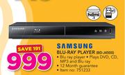 Samsung Blu-Ray Player BD-J4500