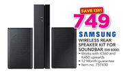 Samsung Wireless Rear Speaker Kit For Soundbar SW 8000