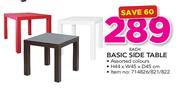 Basic Side Table-Each