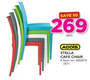 Addis Stella Cafe Chair-Each