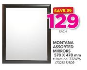 Montana Assorted Mirror-570X470mm