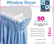 Decorland Curtain Track(Double) 1.5m