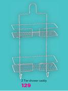 Mainstays 2 Tier Shower Caddy
