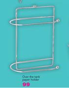 Mainstays Over The Tank Paper Holder