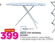 Mainstays Mesh Top Ironing Board