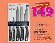 Mainstays 5 Piece Knife Set