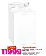 Speed Queen 8.2Kg Top Load Washing Machine RLWS21