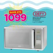 Defy 900W 28Ltr Metallic Microwave MW M2822MG