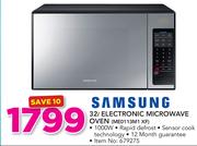 Samsung 32Ltr Electronic Microwave Oven ME0113M1 XF