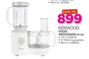 Sunbeam 650W 3 Tier Food Processor FP190