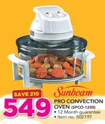 Sunbeam Pro Convection Oven SPCO-1200