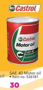 Castrol SAE40 Motor Oil