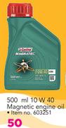 Castrol 10W 40 Magnetic Engine Oil-500ml