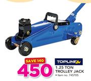 Topline 1.25Ton Trolley Jack