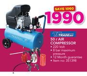 Tradeair 50Ltr Air Compressor