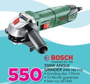 Bosch 700W Angle Grinder PWS 700-115