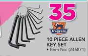 Fragram 10 Piece Allen Key Set