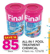 Final All In Pool Treatment Chemical-Each